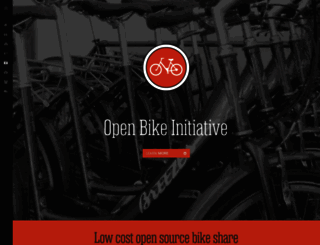 openbikeinitiative.org screenshot