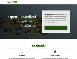 openbiomedical.org screenshot