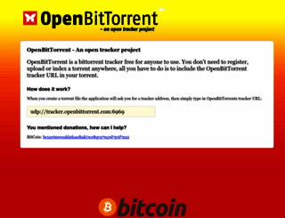 openbittorrent.com screenshot