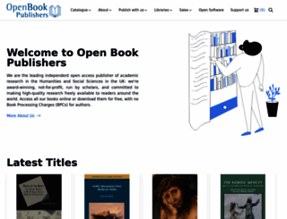 openbookpublishers.com screenshot