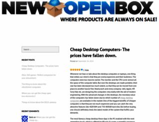 openboxelectronics.wordpress.com screenshot