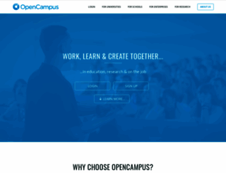 opencampus.com screenshot