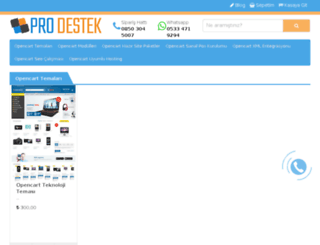 opencart-modulleri.com screenshot