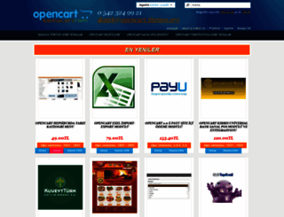 opencart-temalari.com screenshot