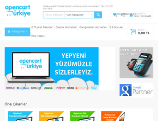 opencart-turkiye.net screenshot