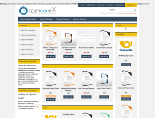 opencartex.com screenshot