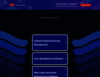 openchange.org screenshot