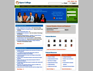 opencollege.com screenshot