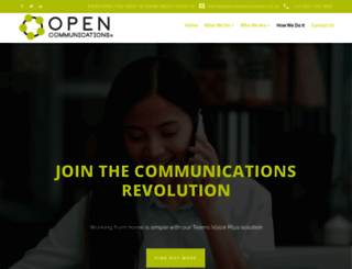 opencommunications.co.za screenshot