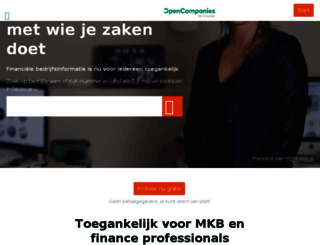 opencompanies.nl screenshot