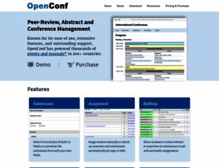 openconf.com screenshot