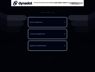 opencooks.com screenshot