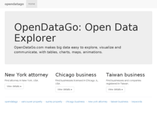 opendatago.com screenshot