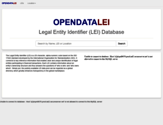 opendatalei.com screenshot