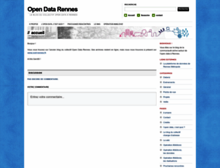 opendatarennes.wordpress.com screenshot
