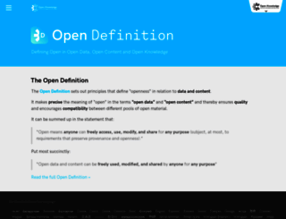 opendefinition.org screenshot