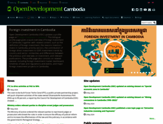 opendevelopmentcambodia.net screenshot
