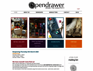 opendrawer.com.au screenshot