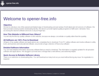 opener-free.info screenshot