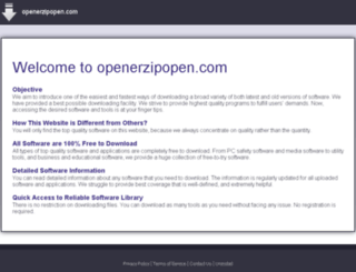 openerzipopen.com screenshot
