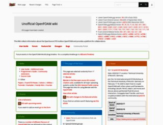 openfoamwiki.net screenshot