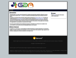 opengda.org screenshot