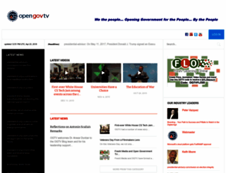 opengovtv.com screenshot