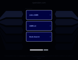 openisbn.com screenshot