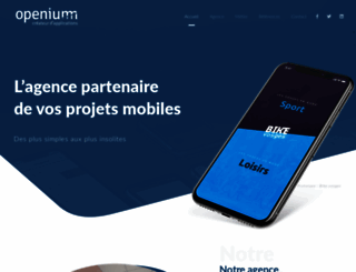 openium.fr screenshot