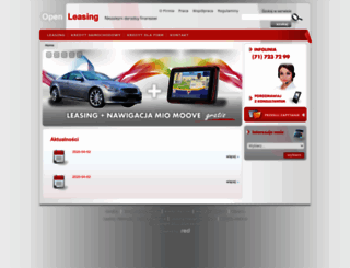 openleasing.pl screenshot