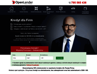 openlender.pl screenshot