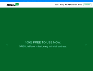 openlitepanel.com screenshot