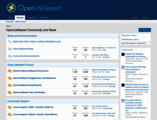 openlitespeed.com screenshot