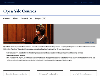 openmedia.yale.edu screenshot