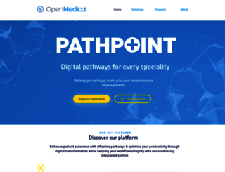 openmedical.co.uk screenshot