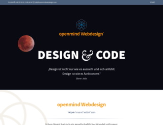 openmindwebdesign.de screenshot