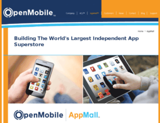 openmobileappmall.com screenshot