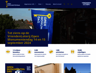 openmonumentendag.nl screenshot