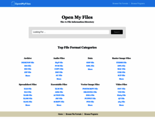 openmyfiles.com screenshot