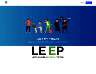 openmynetwork.com screenshot