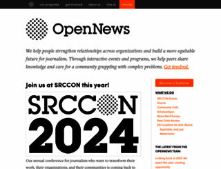 opennews.org screenshot