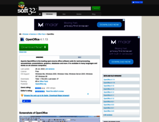 openoffice.soft32.com screenshot