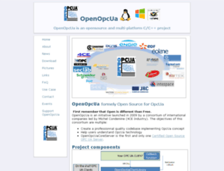 openopcua.org screenshot