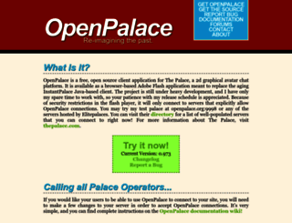 openpalace.net screenshot
