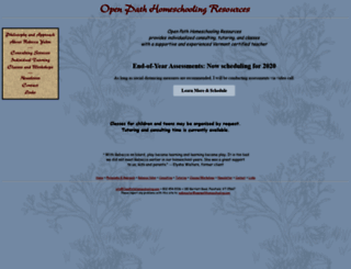 openpathhomeschooling.com screenshot