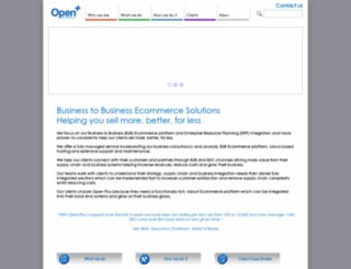 openplus.co.uk screenshot