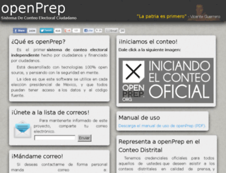 openprep.org screenshot