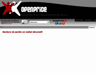 openprice.fr screenshot