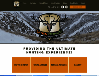 openrangeoutfitting.com screenshot