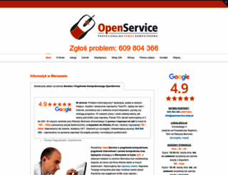 openservice.waw.pl screenshot